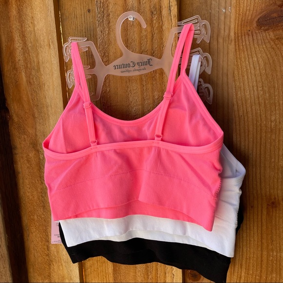 NWT Juicy Couture 3PCK Sport Bras - Picture 4 of 6